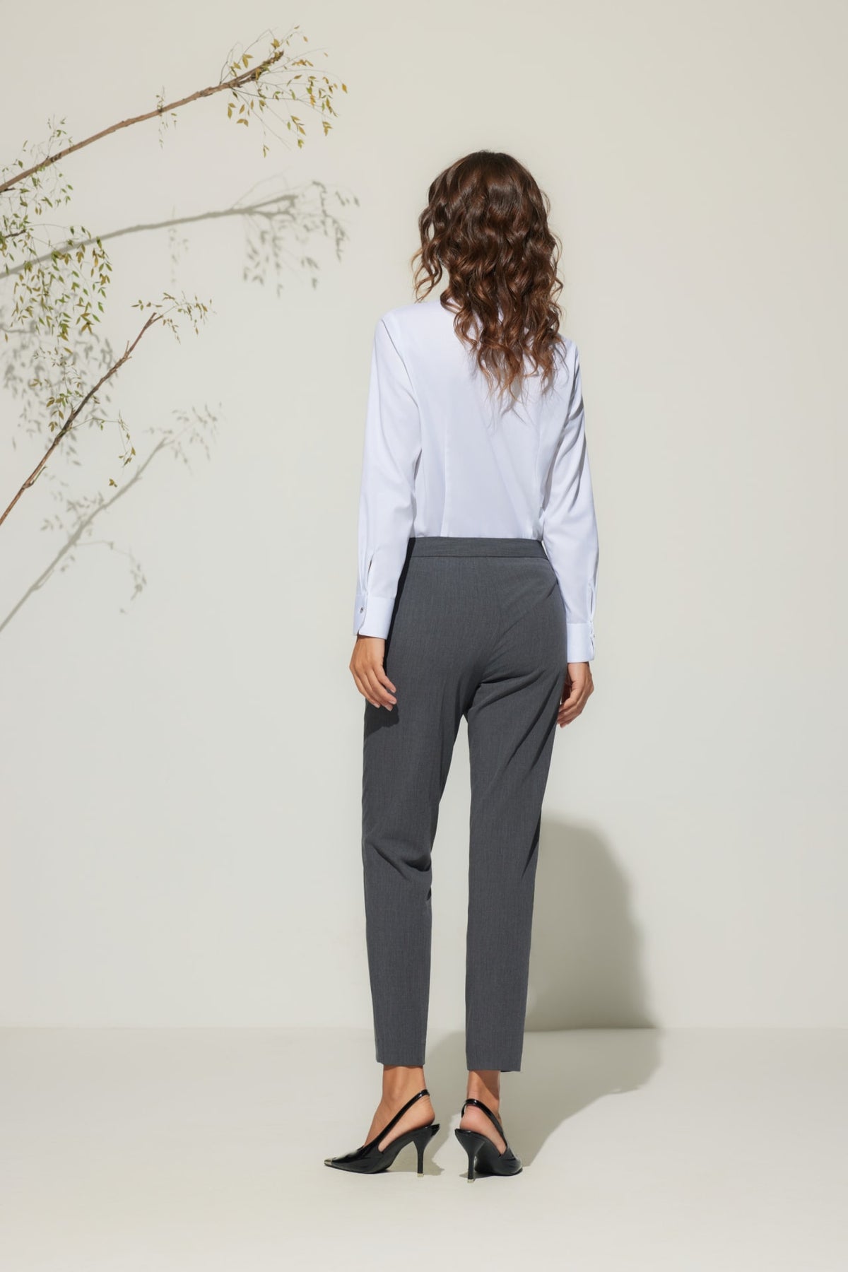 G2000 Pants Rayon Blend Ankle Cigarette Suit Pants