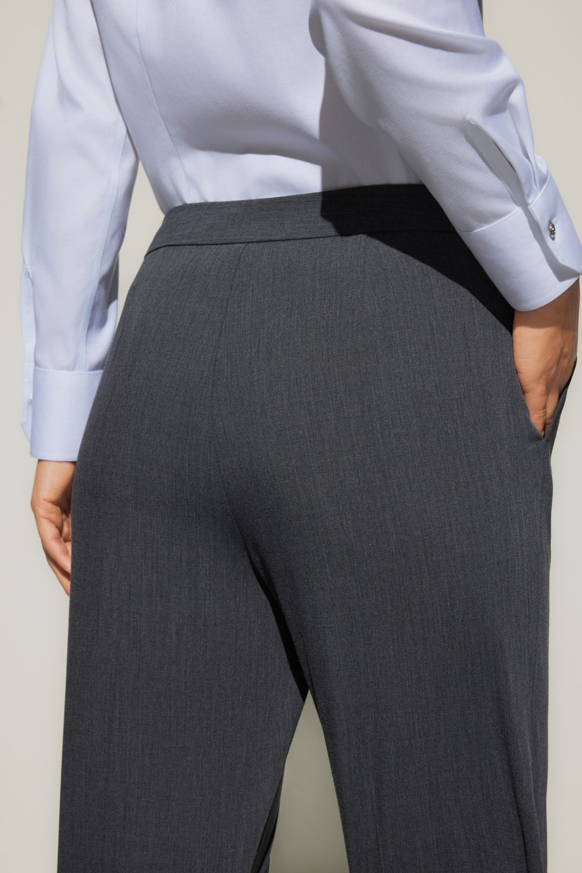 G2000 Pants Rayon Blend Ankle Cigarette Suit Pants