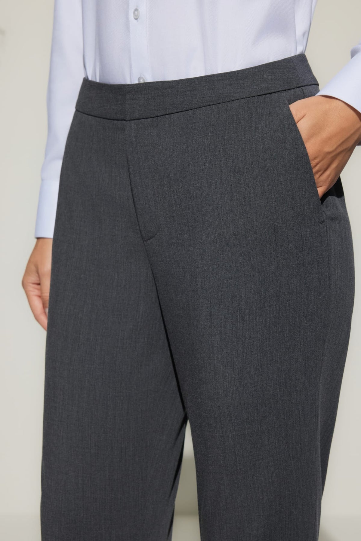 G2000 Pants Rayon Blend Ankle Cigarette Suit Pants