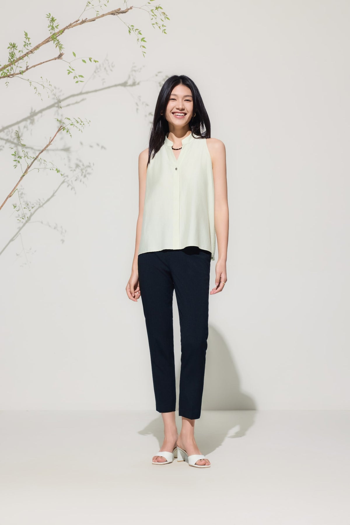 G2000 Pants Stretch Ankle Cigarette Suit Pants