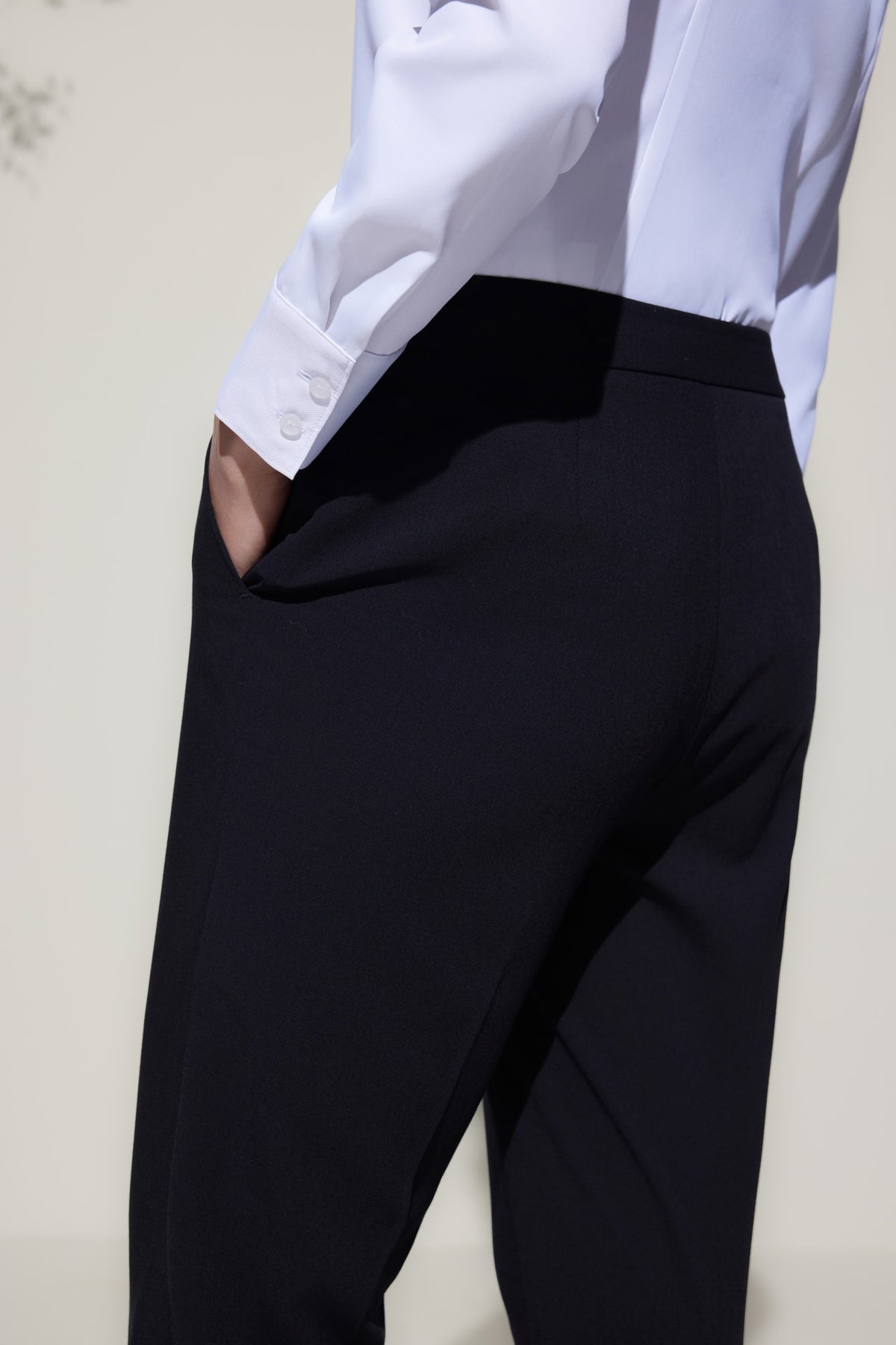 G2000 - Pants - Rayon Blend Ankle Cigarette Suit Pants