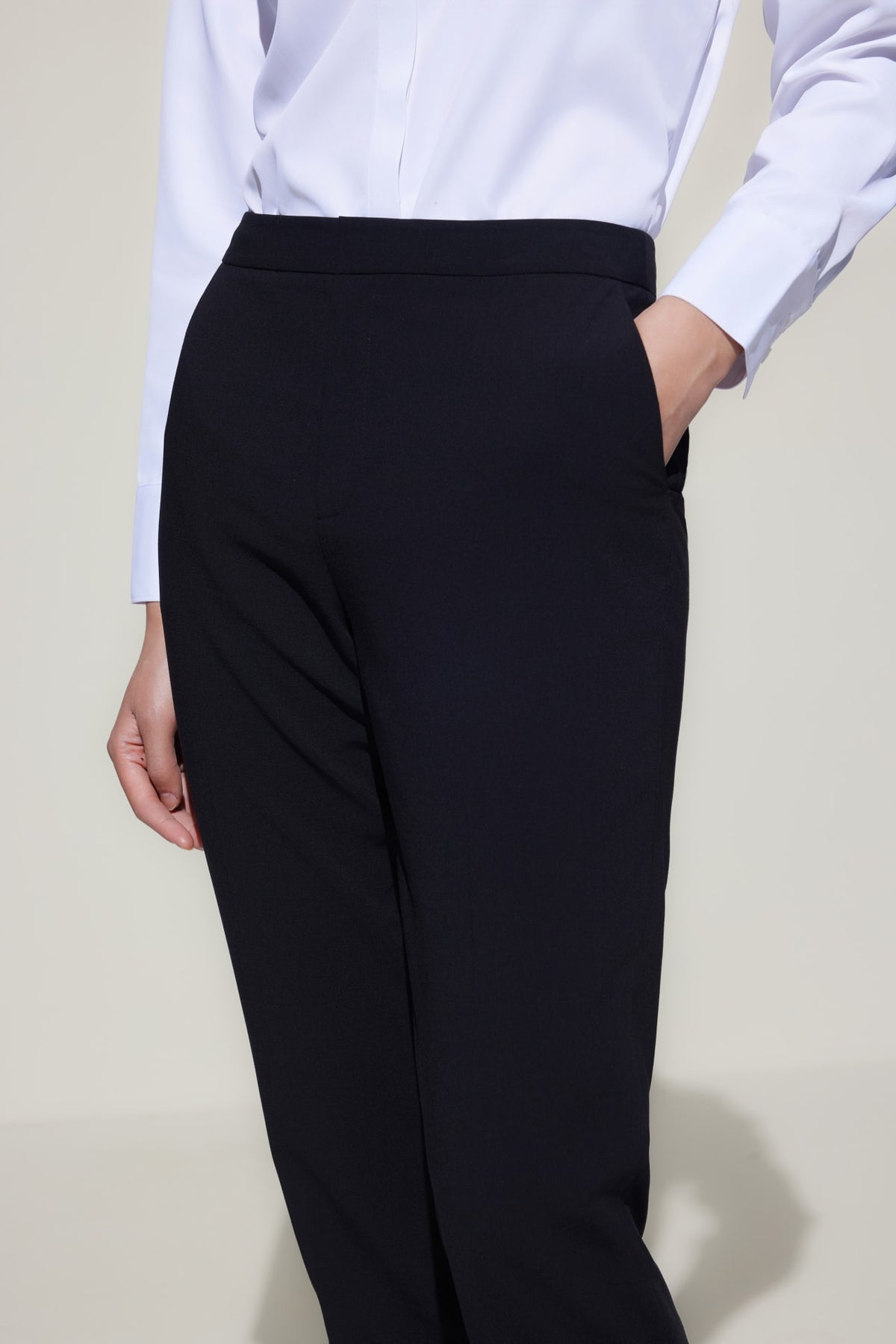 G2000 - Pants - Rayon Blend Ankle Cigarette Suit Pants