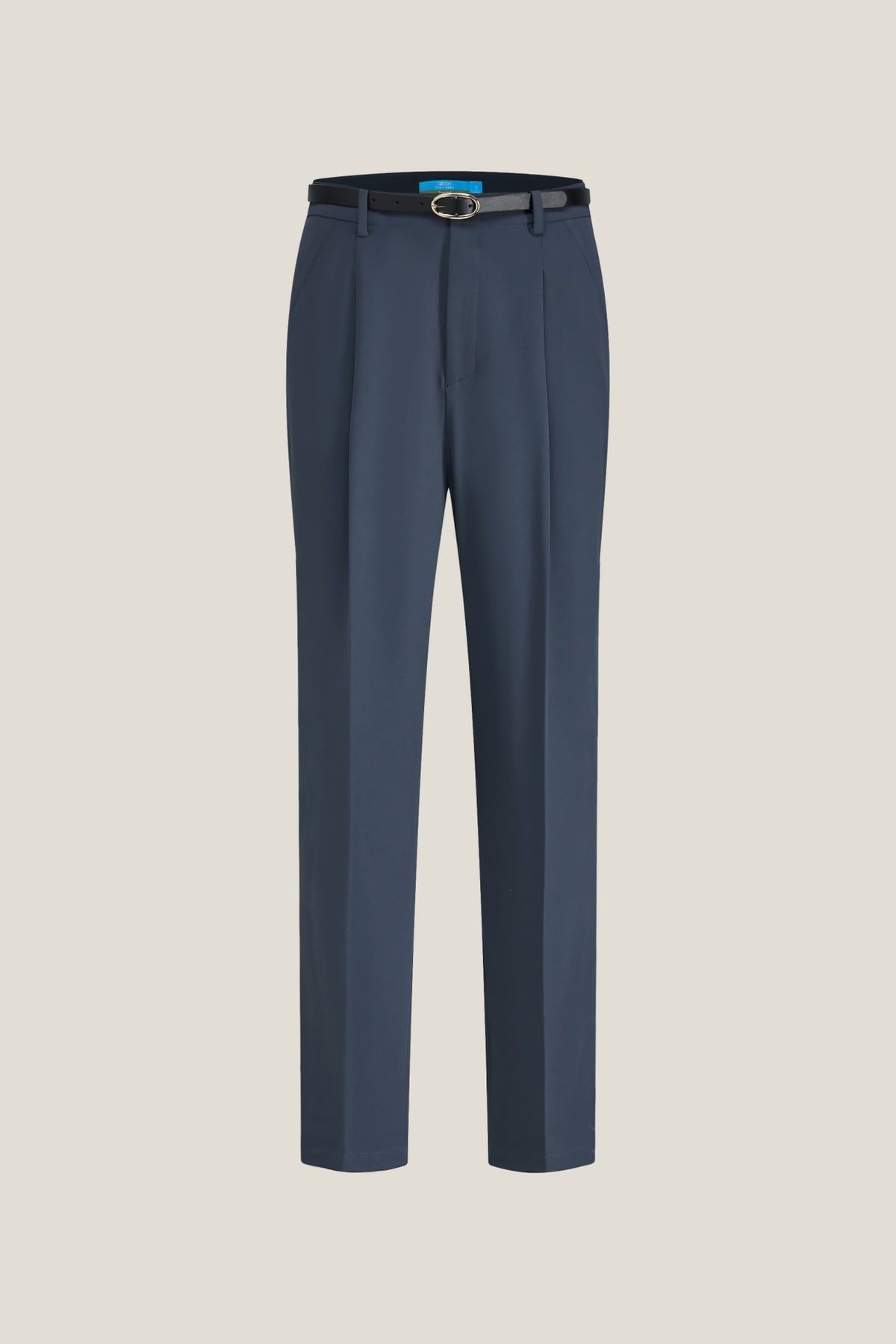 G2000 - Pants - Tapered Casual Pants With Belt - Majestic Ultramarine - Taper