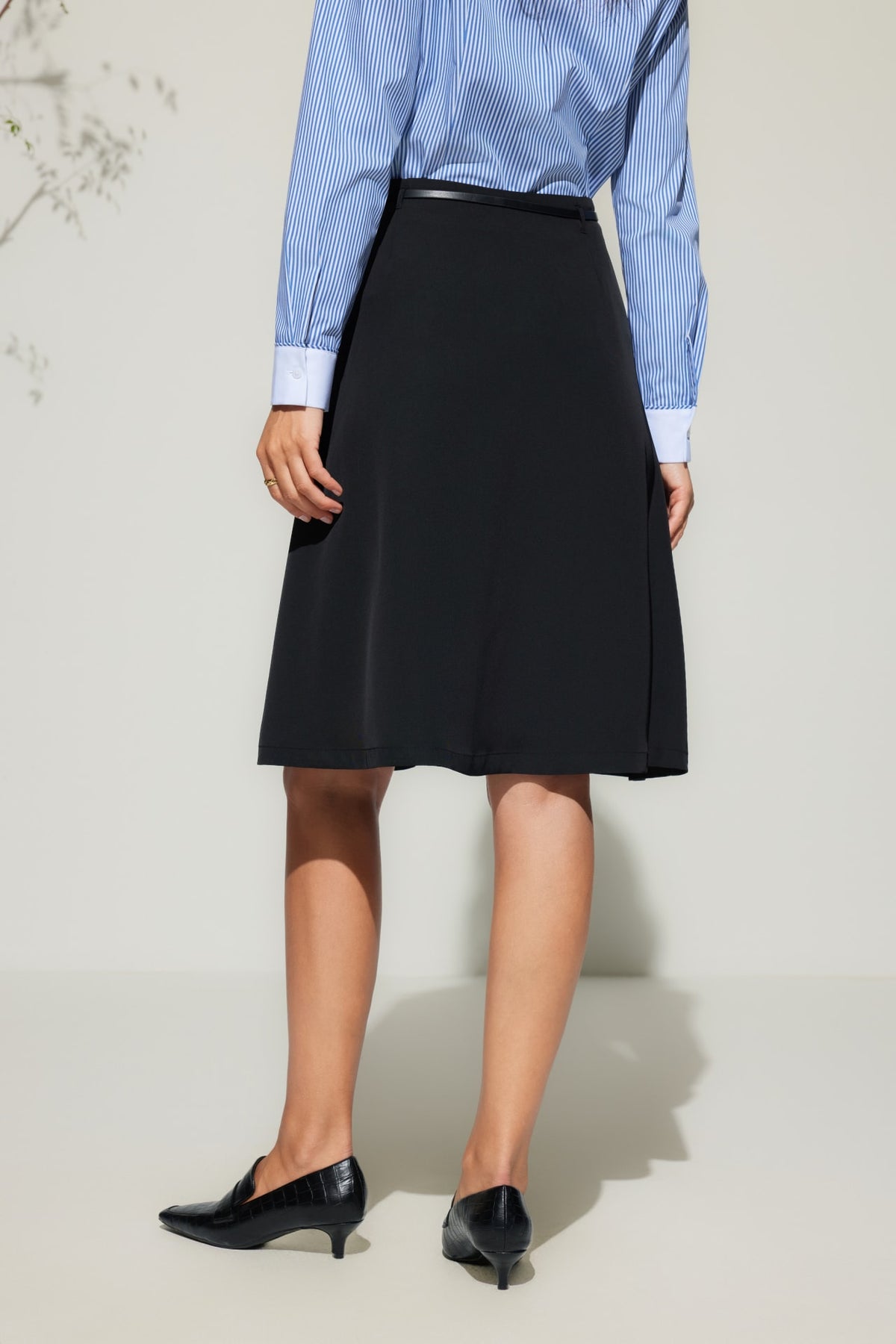 G2000 - Skirts - A-Shape Skirt With Belt