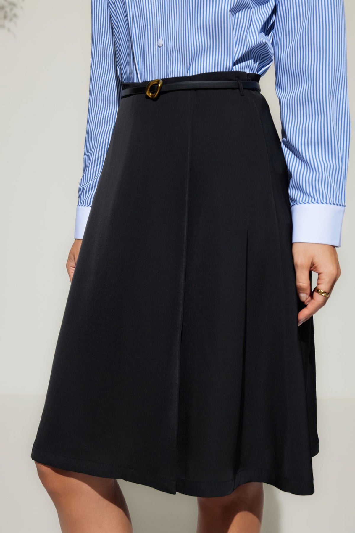 G2000 - Skirts - A-Shape Skirt With Belt