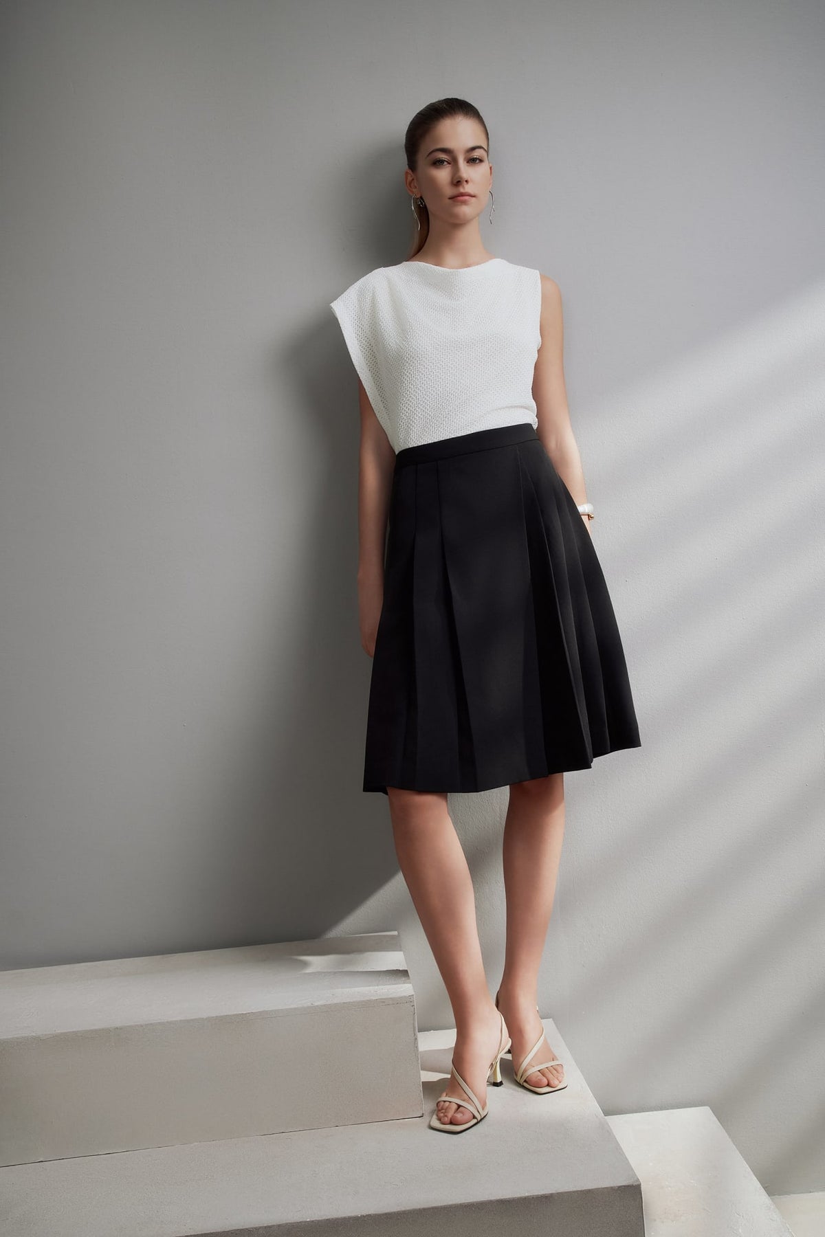 G2000 Skirts Multi-Way Stretch A-Shaped Skirt