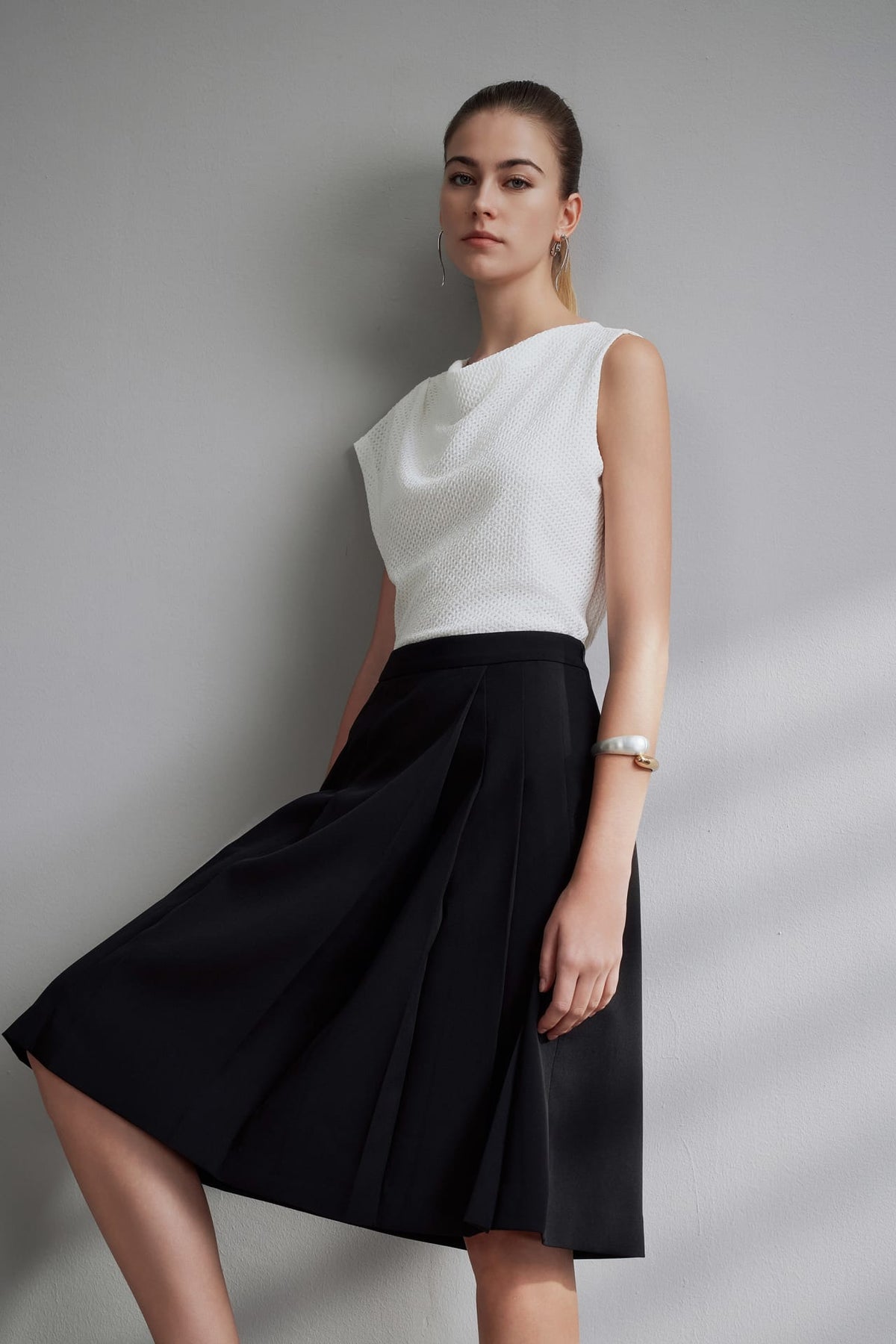 G2000 Skirts Multi-Way Stretch A-Shaped Skirt