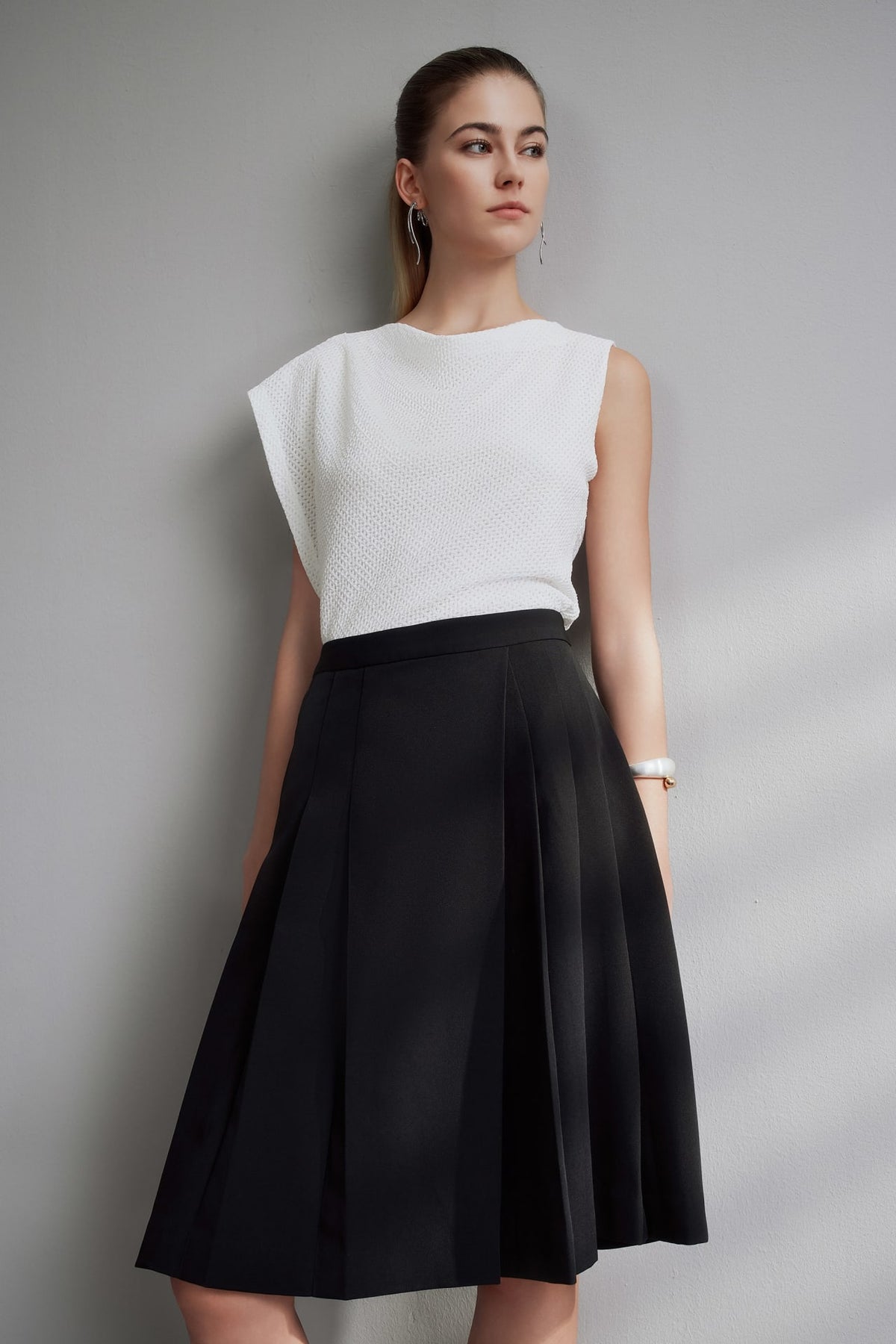 G2000 Skirts Multi-Way Stretch A-Shaped Skirt