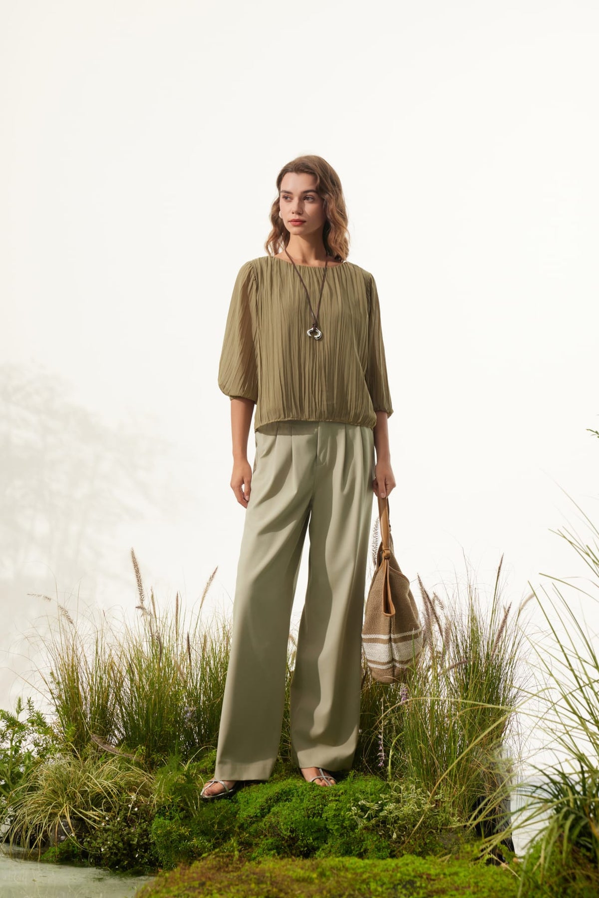 G2000 - Pants - Relaxed Straight Leg Casual Pants