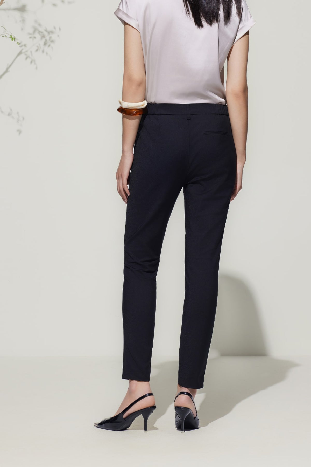 G2000 - Pants - Cotton Blend Ankle Skinny Casual Pants