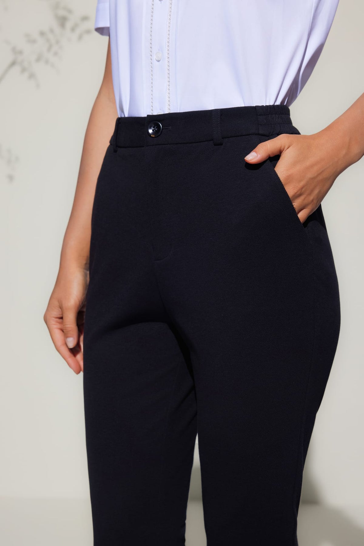 G2000 Pants Cotton Blend Flare Leg Casual Pants