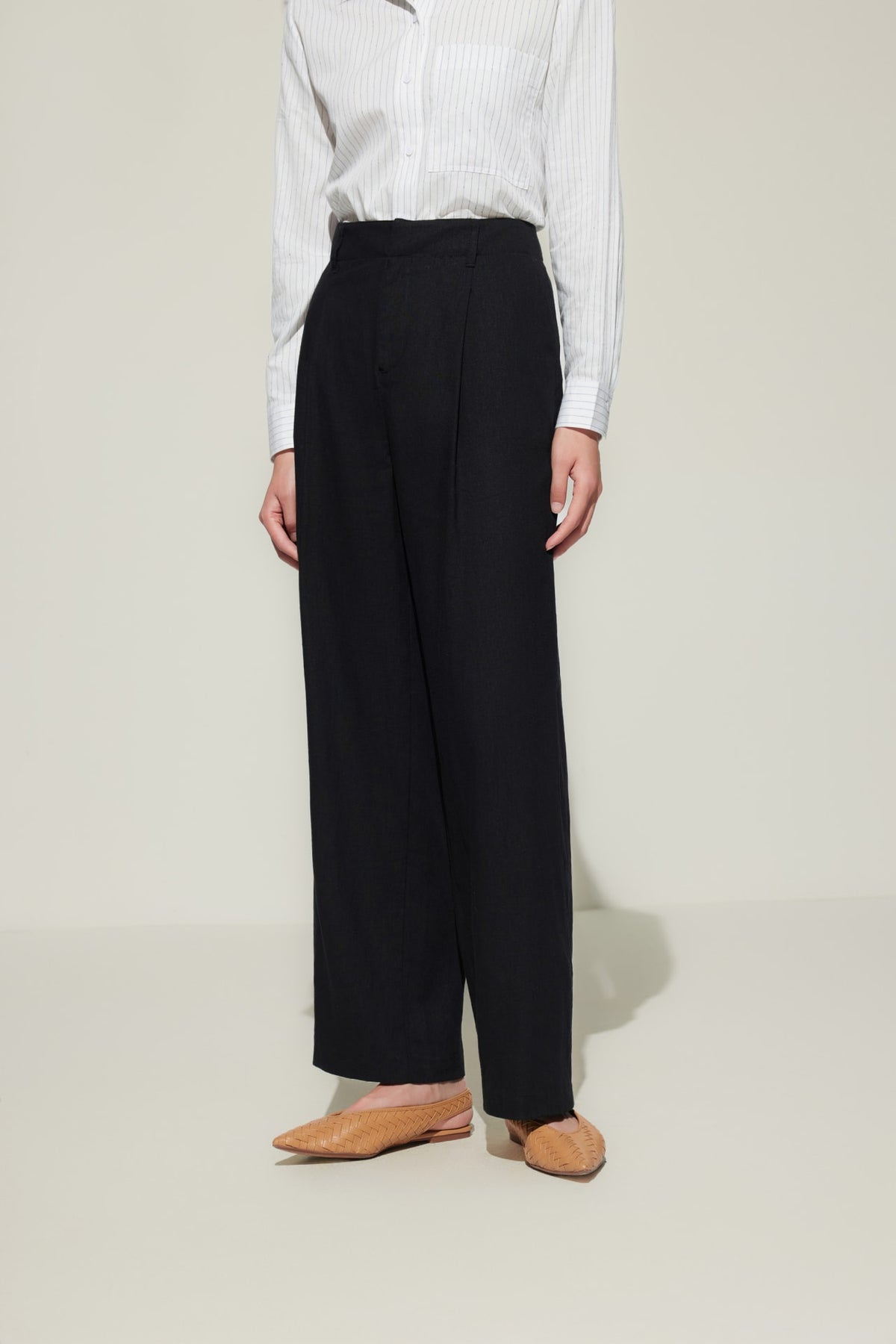 G2000 - Pants - Lined Blend Relaxed Straight Leg Casual Pants