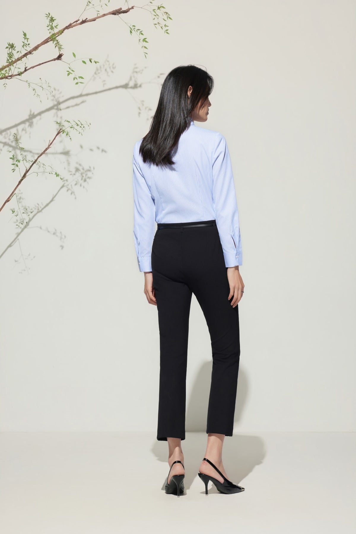 G2000 Pants Multi-Way Stretch Slim Boots Pants With Belt