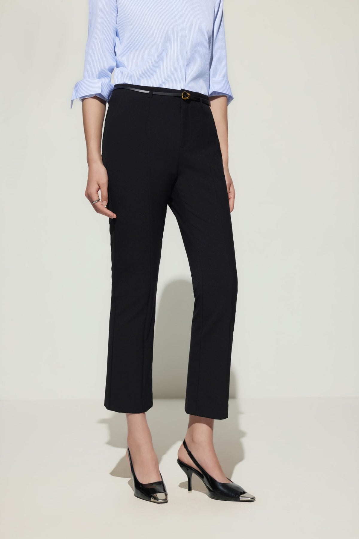G2000 Pants Multi-Way Stretch Slim Boots Pants With Belt