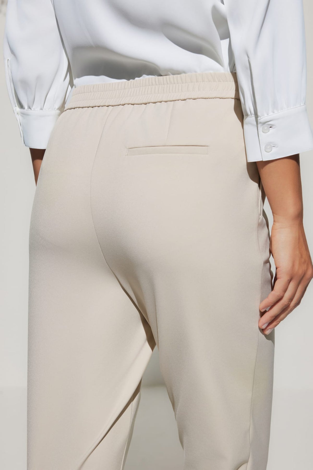 G2000 - Pants - Multi-Way Stretch Cropped Length Cigarette Casual Pants