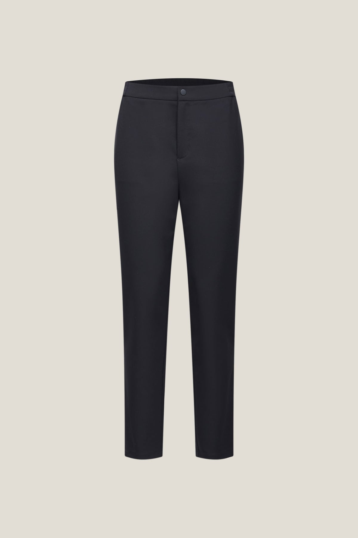 G2000 - Pants - Multi-Way Stretch Cropped Length Cigarette Casual Pants - Regular - Darkened Slate
