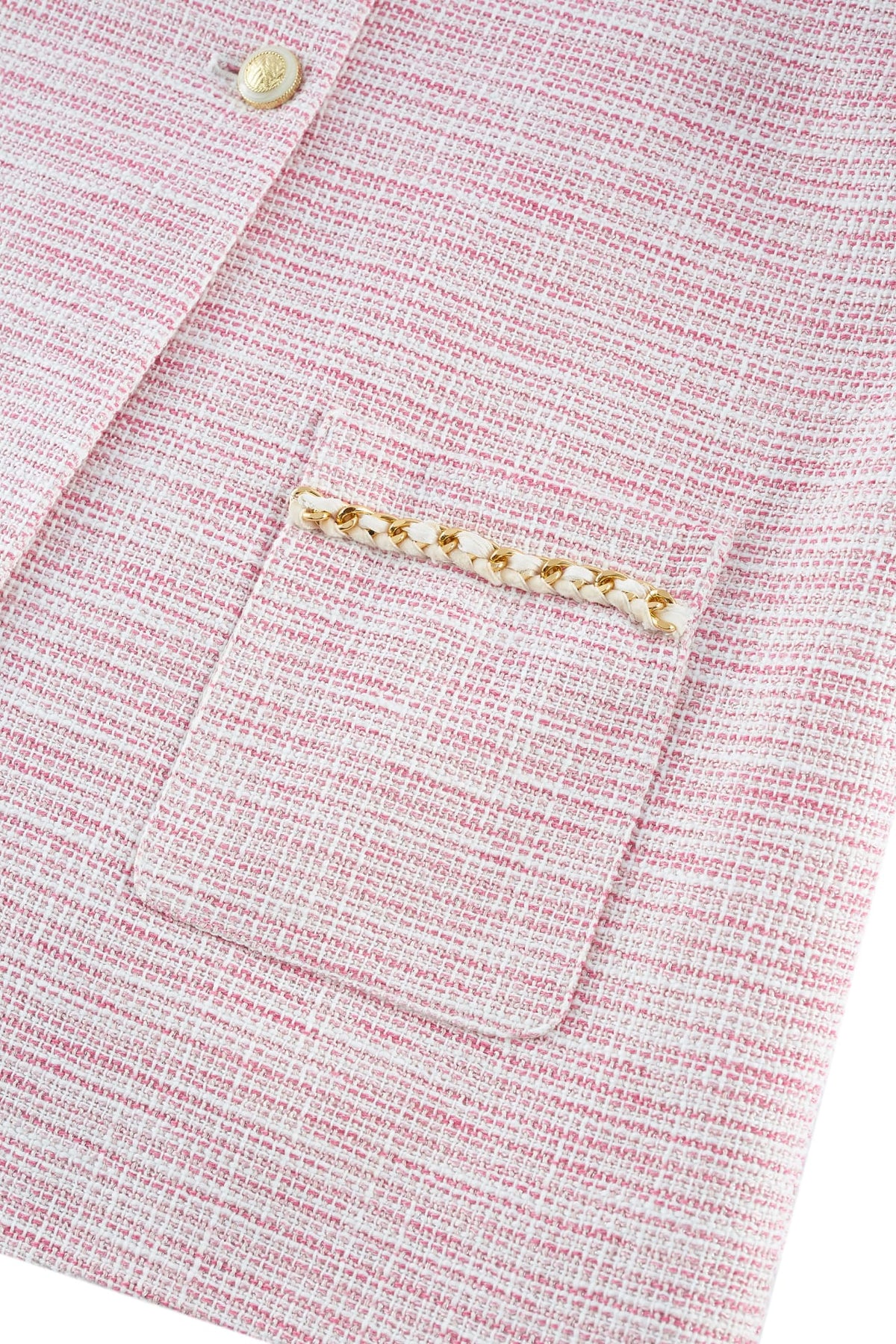 G2000 - Coats & Jackets - Cotton Blend Metallic Tweed Jacket