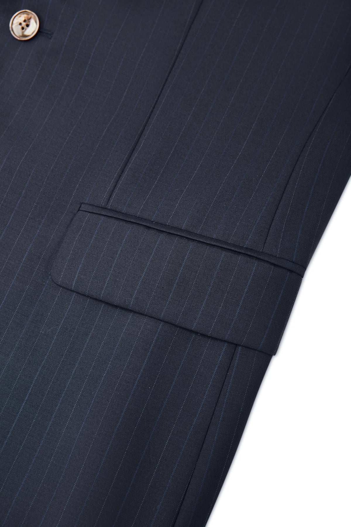 G2000 - Suits - Wool Blend Smart Fit Stripe Suit Blazer