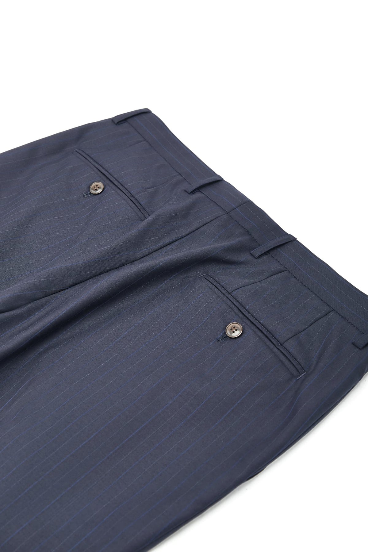 G2000 Pants Wool Blend Smart Fit Stripe Suit Pants