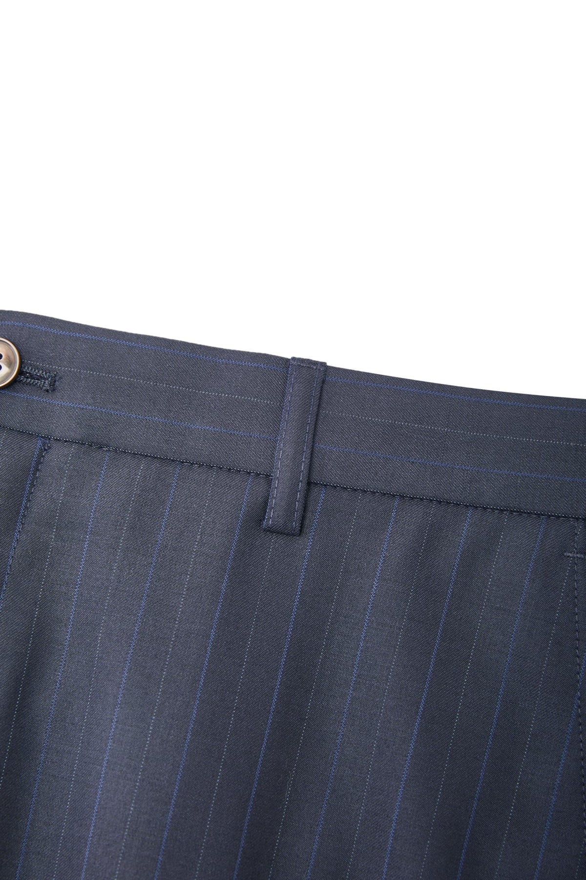 G2000 Pants Wool Blend Smart Fit Stripe Suit Pants