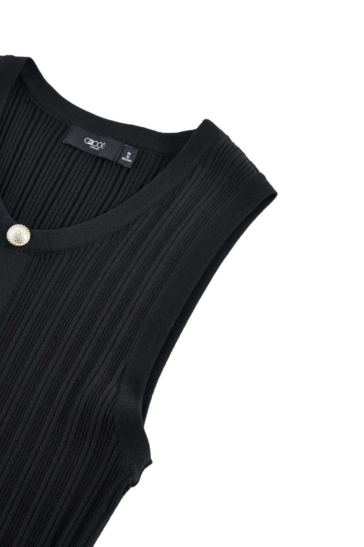 G2000 - Dresses - Crew Neck Rib Sweater Dress