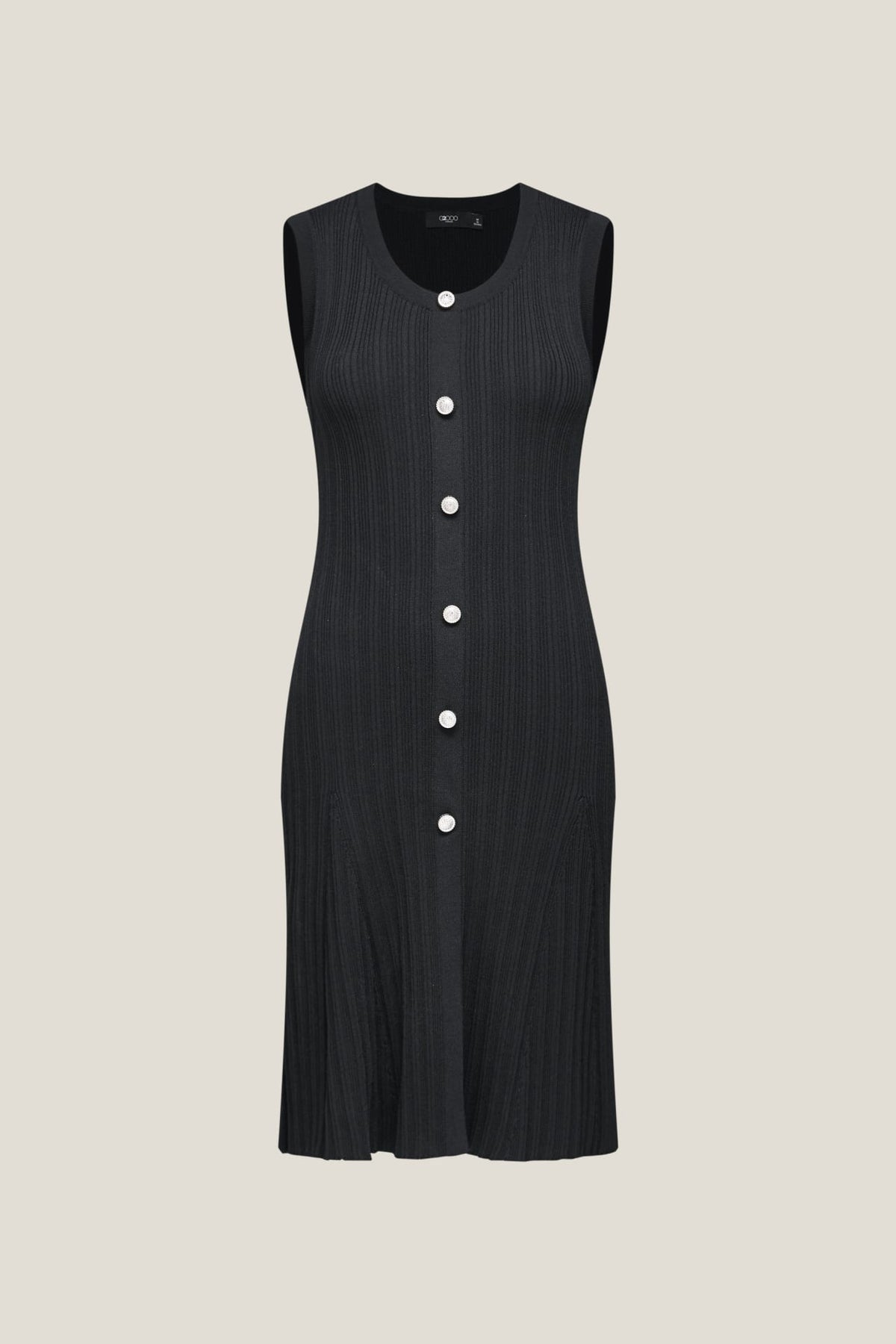 G2000 Dresses Crew Neck Rib Sweater Dress Darkened Slate Regular