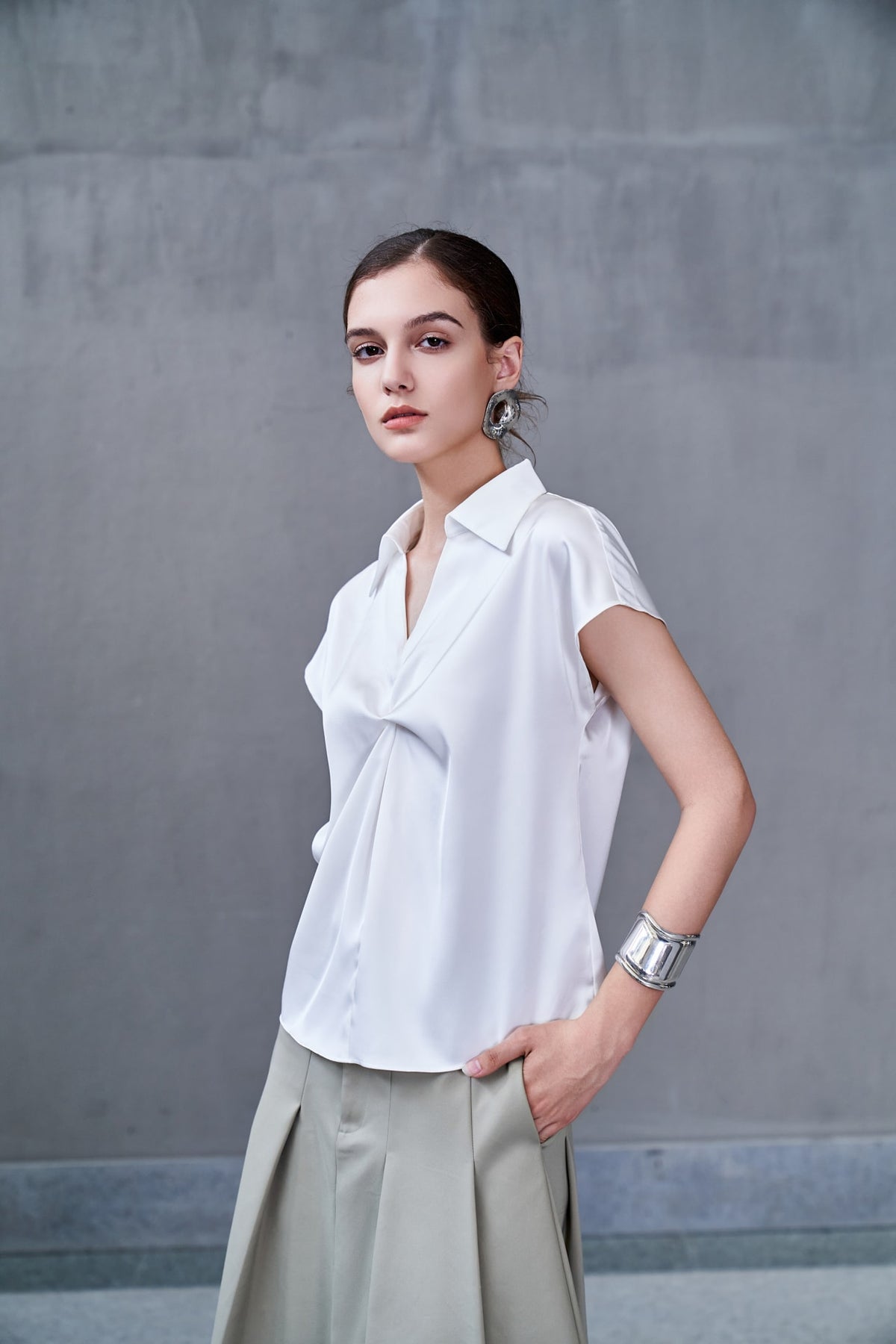 G2000 Blouses Cap Sleeve Blouse