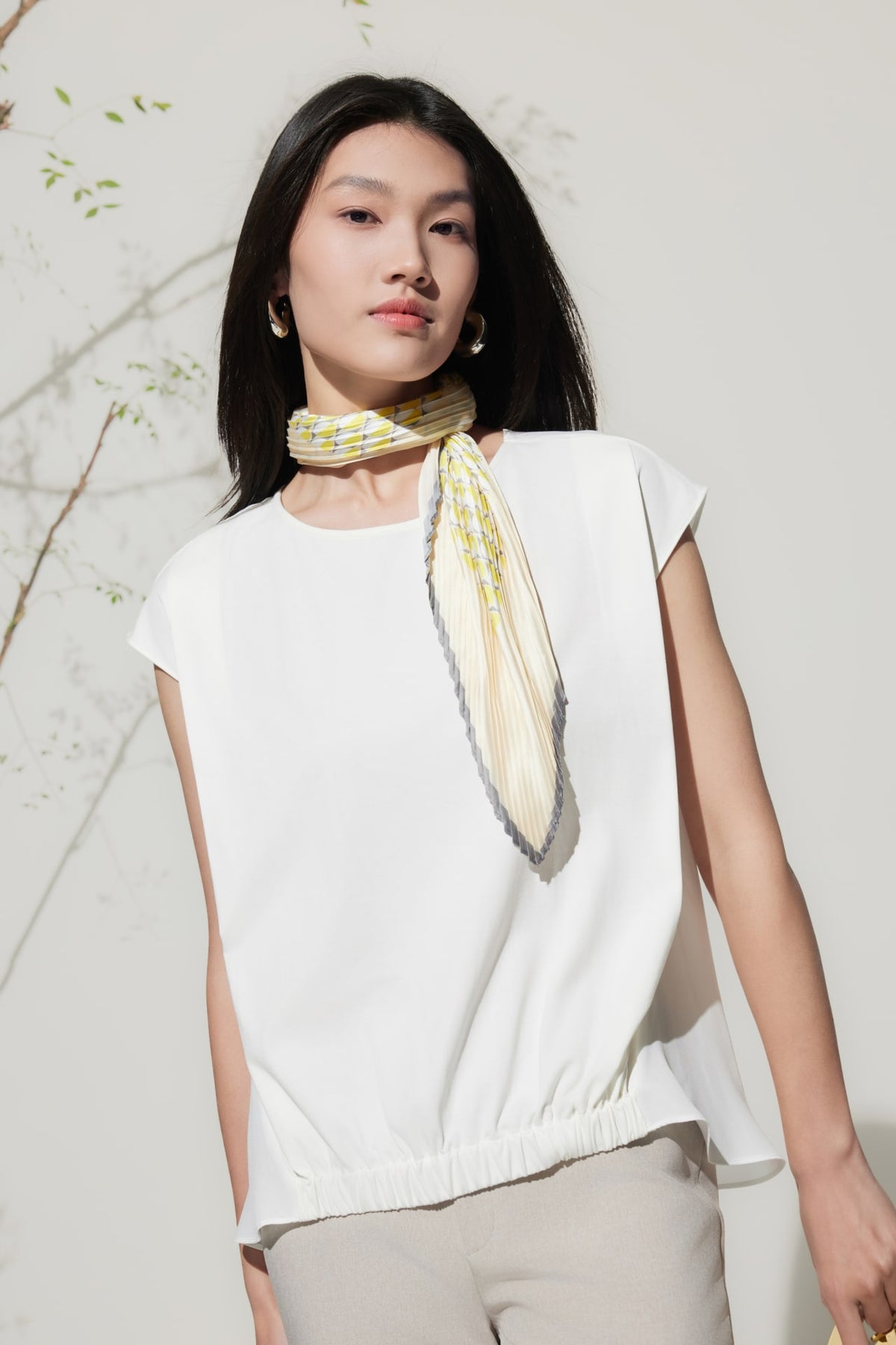 G2000 - T-Shirts - Back Blockin Knit Top