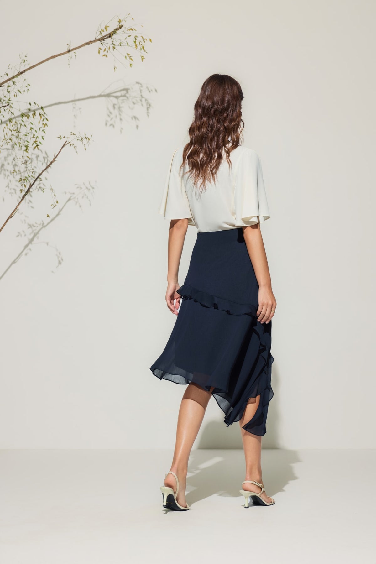 G2000 Skirts Asymmetric Flare Skirt