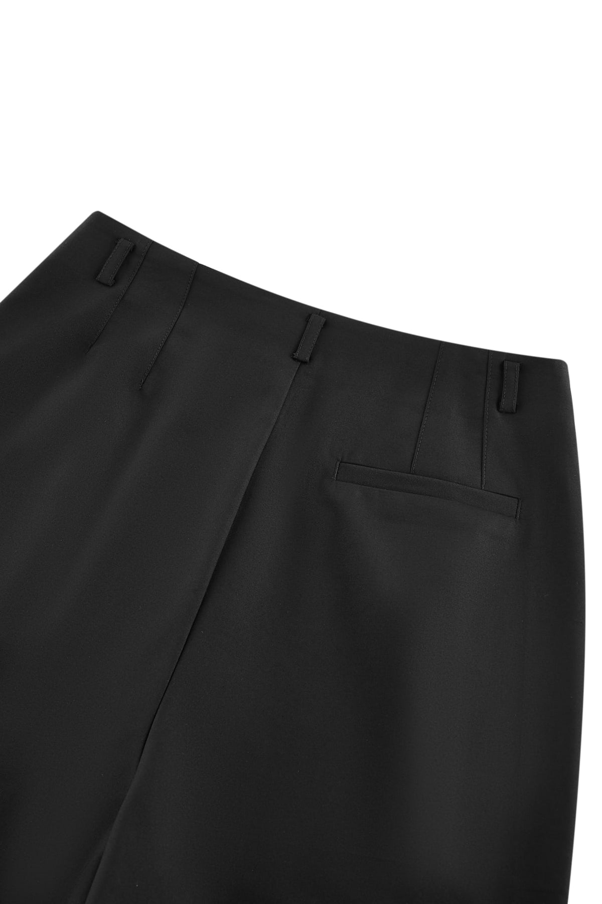 G2000 - Pants - Wide Leg Cropped Pants With Belt