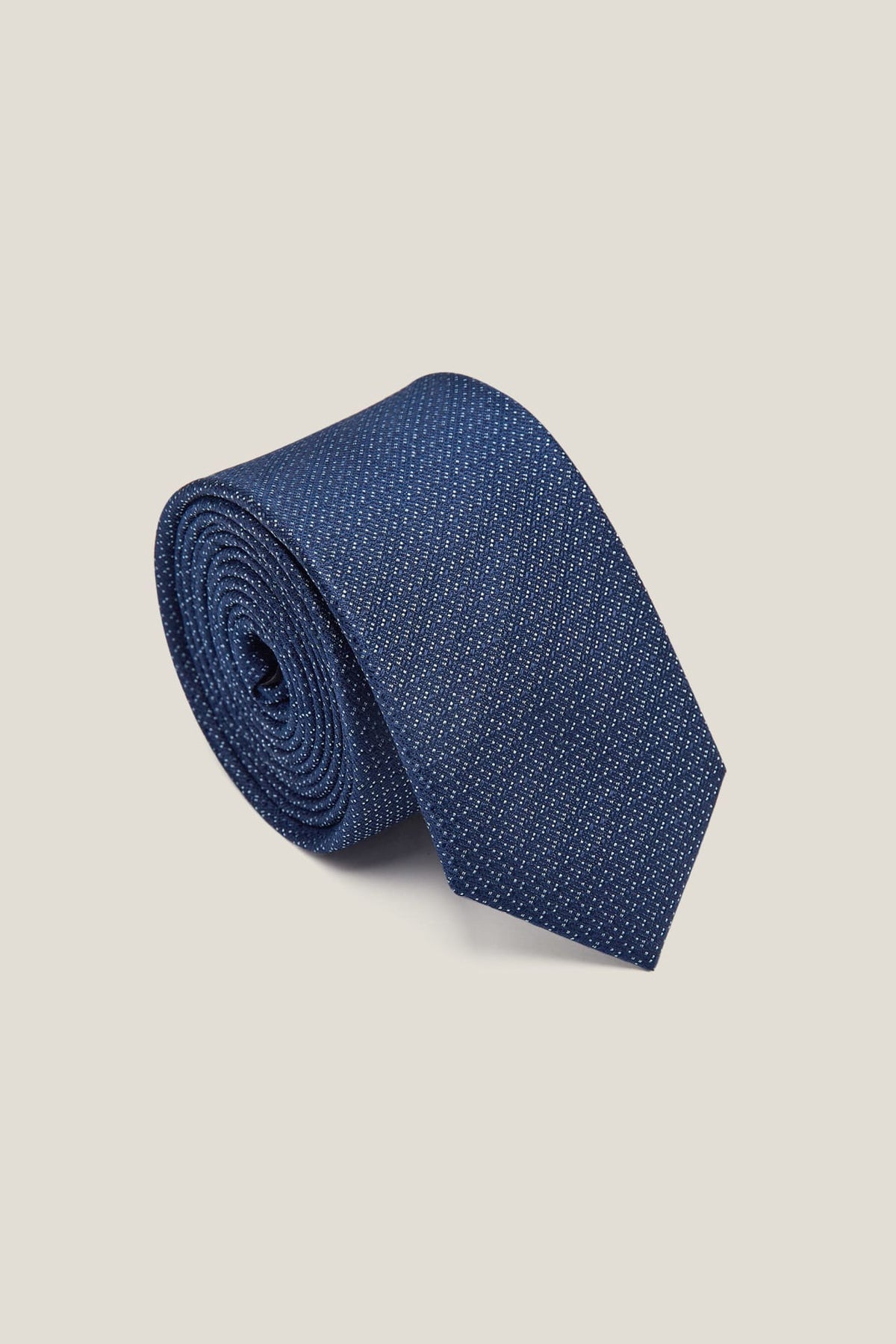 G2000 Neckties Silk Texture Tie Mood Indigo