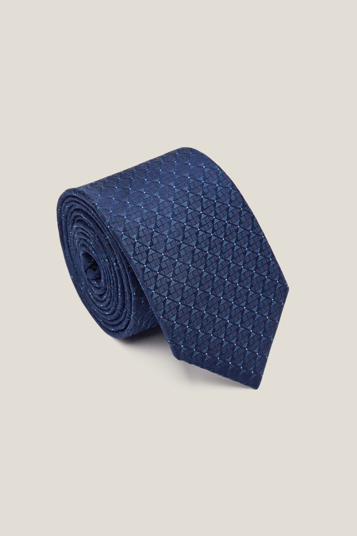 G2000 Neckties Silk Dot Tie Peacoat