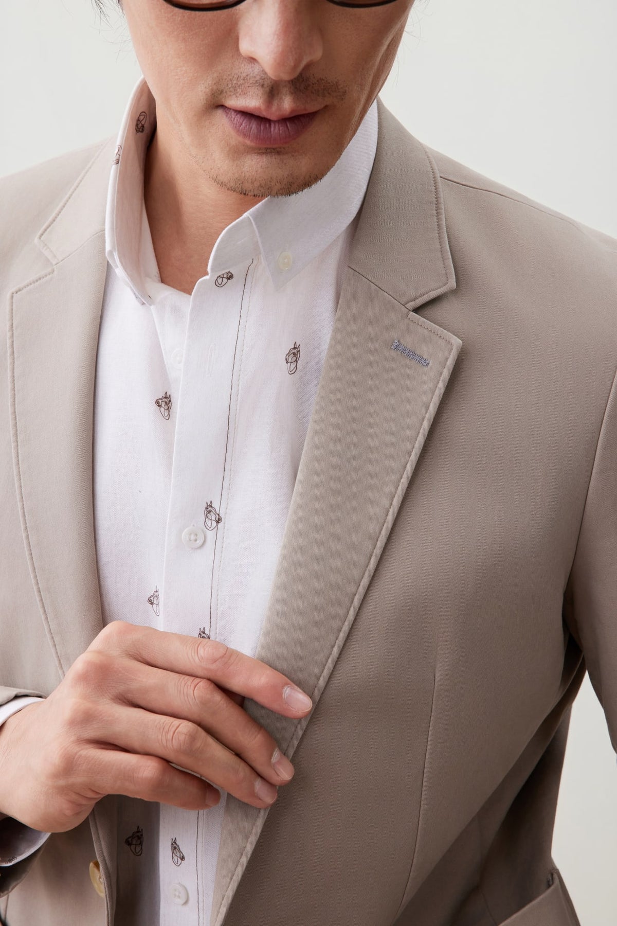 G2000 Suits Enzyme Wash Regular Fit Twill Casual Blazer