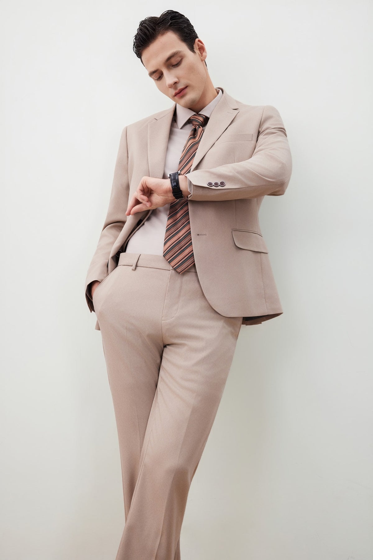 G2000 Suits Teflon Stain-Resistant & Easy Care Smart Fit Twill Suit Blazer