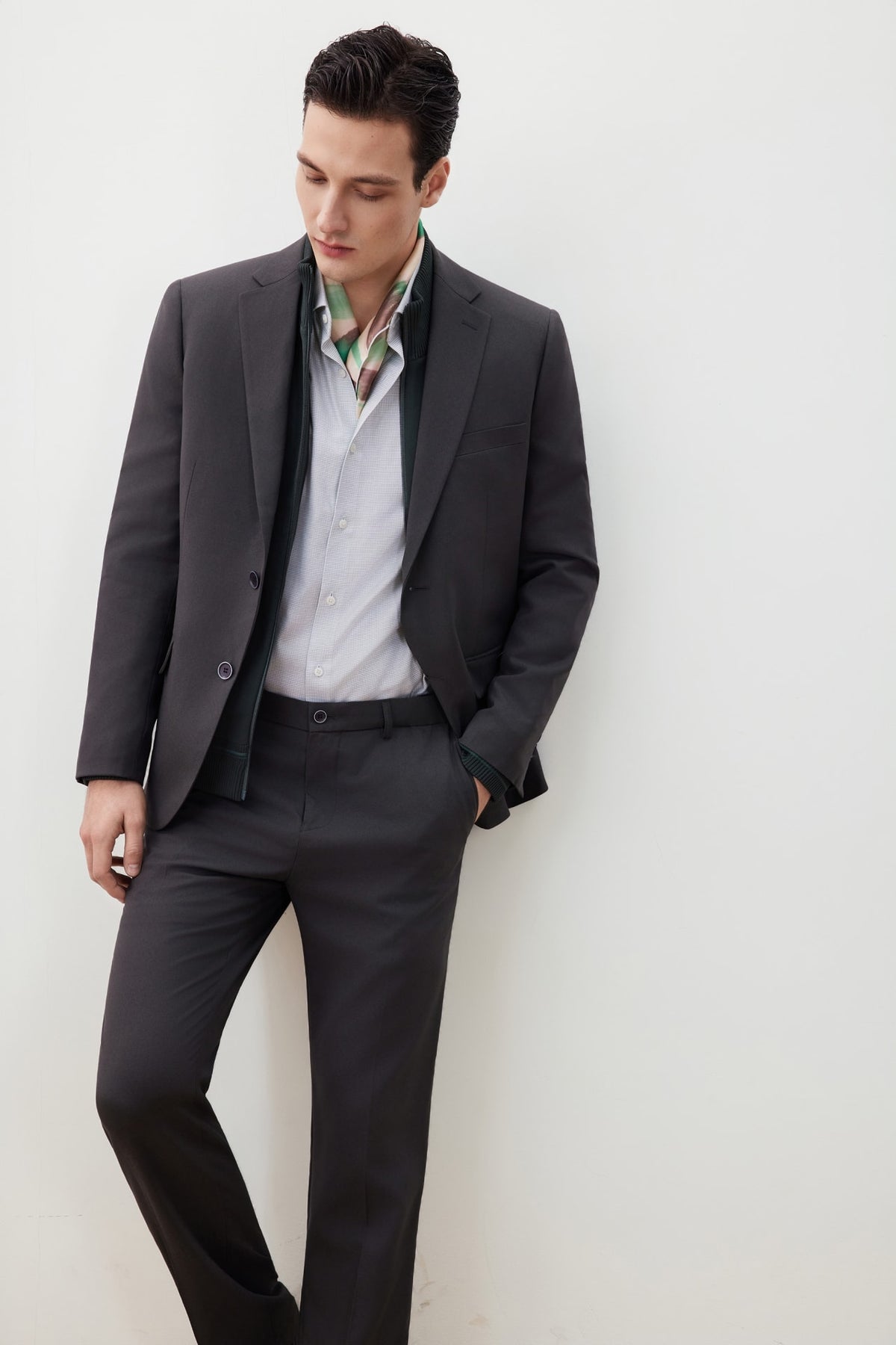 G2000 - Suits - Teflon Stain-Resistant & Easy Care Smart Fit Twill Suit Blazer