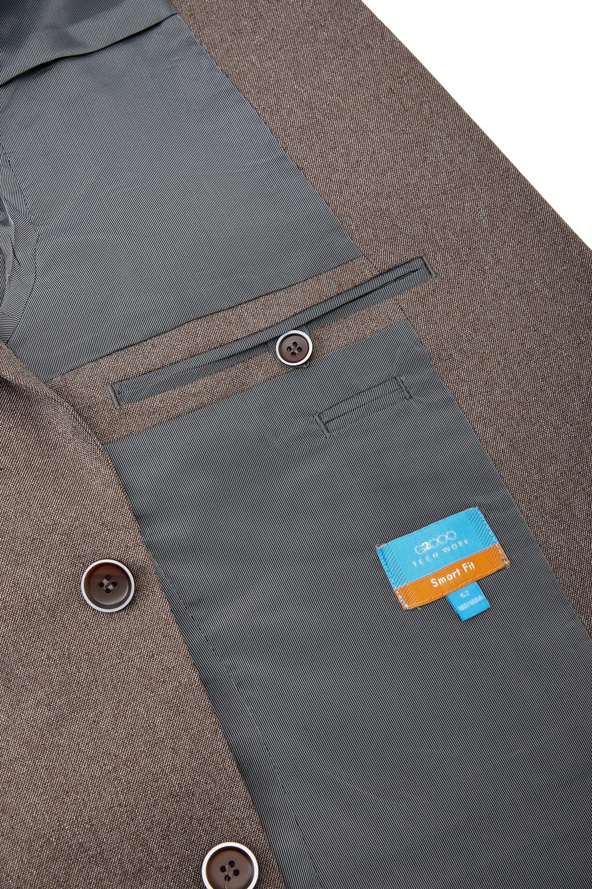G2000 - Suits - Teflon Stain-Resistant & Easy Care Smart Fit Twill Suit Blazer