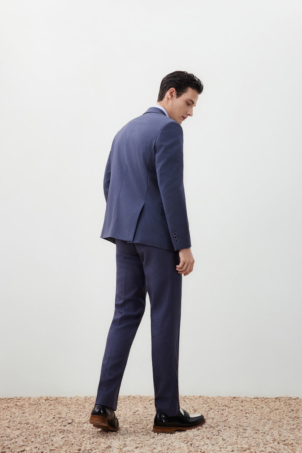 Teflon Stain-Resistant & Easy Care Smart Fit Twill Suit Blazer