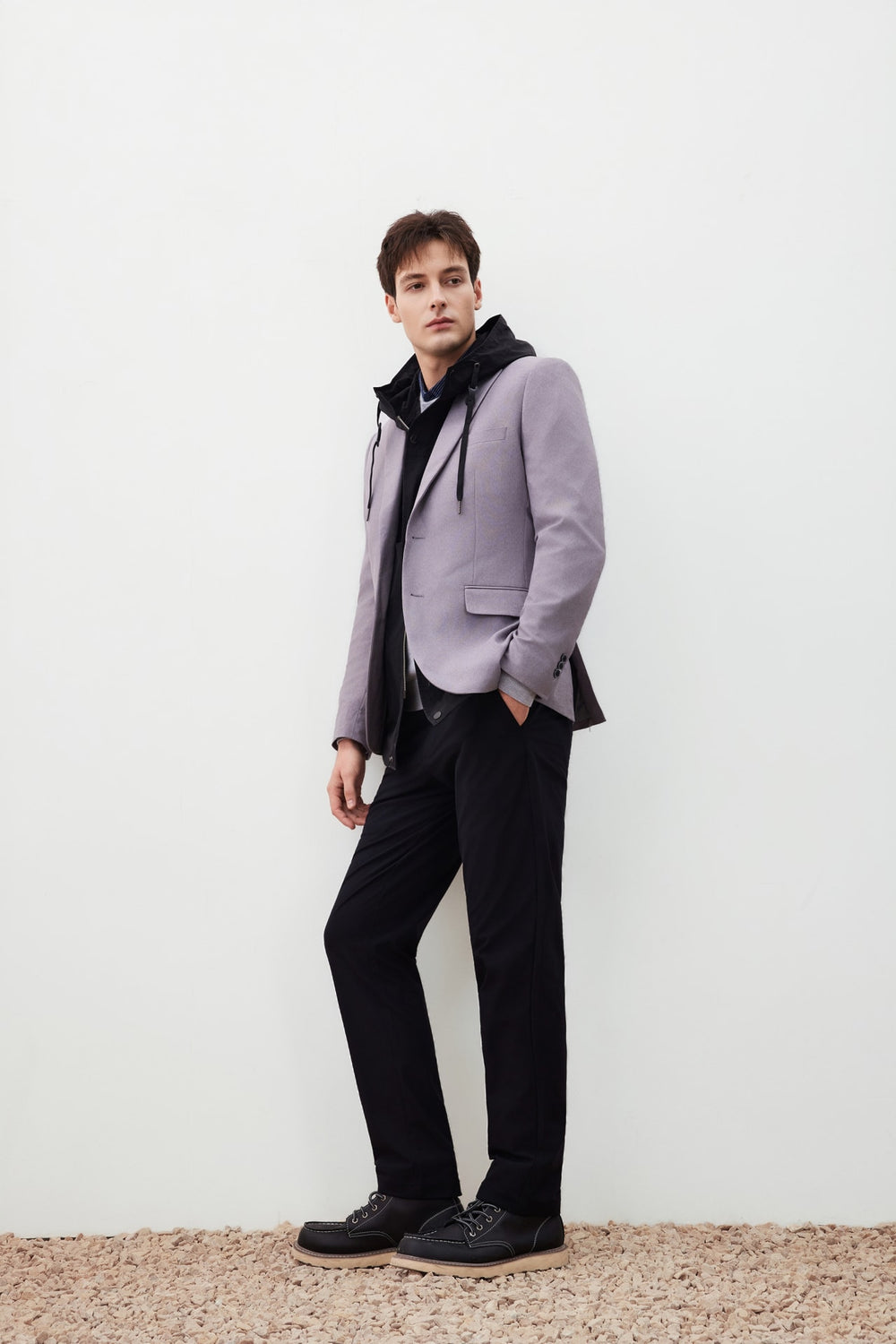 Teflon Stain-Resistant & Easy Care Smart Fit Twill Suit Blazer