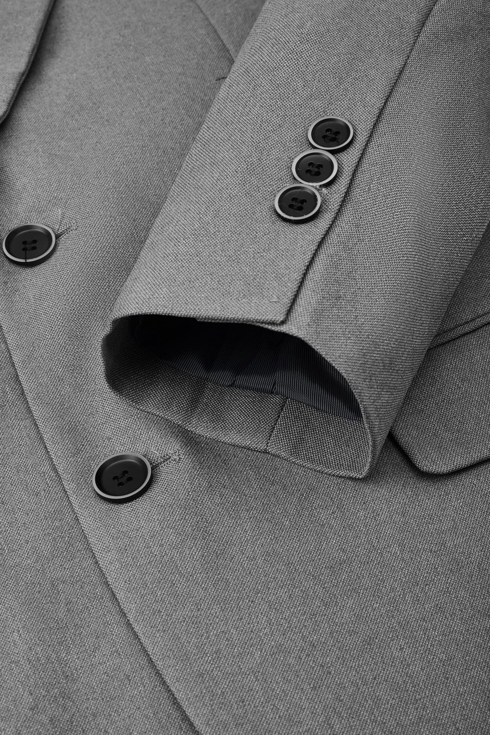 Teflon Stain-Resistant & Easy Care Smart Fit Twill Suit Blazer