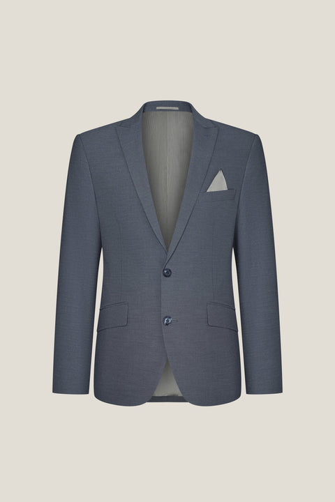 Multi-Way Stretch Smart Fit Plain Weave Suit Blazer