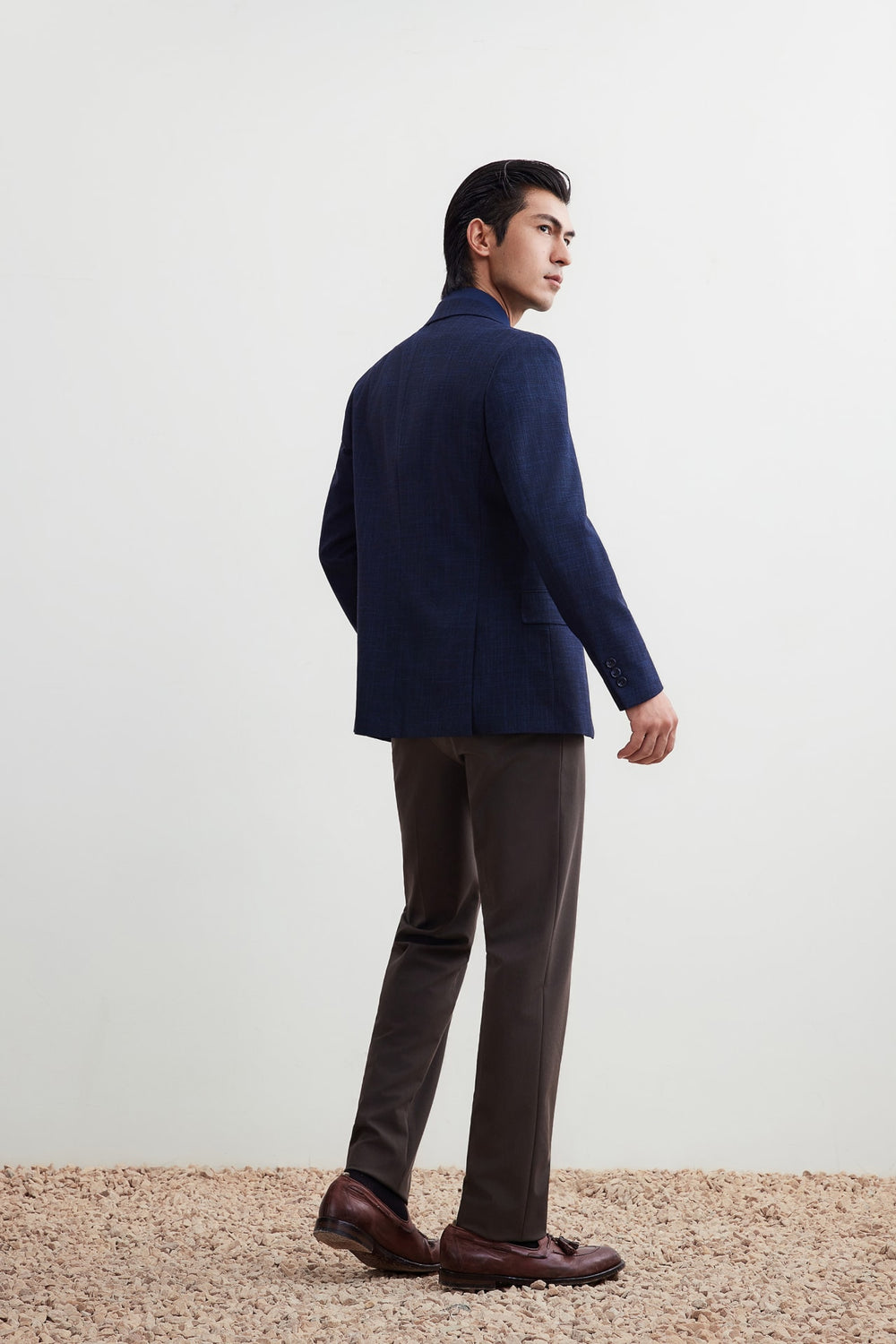 Anti-Bacterial Regular Fit Texture Suit Blazer