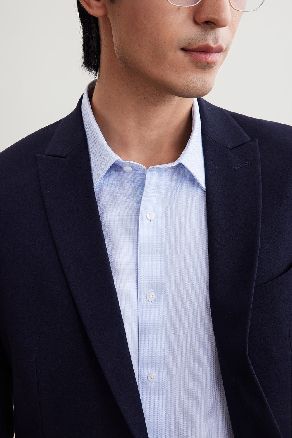 Anti-Bacterial Smart Fit Tencel Linen Blend Suit Blazer
