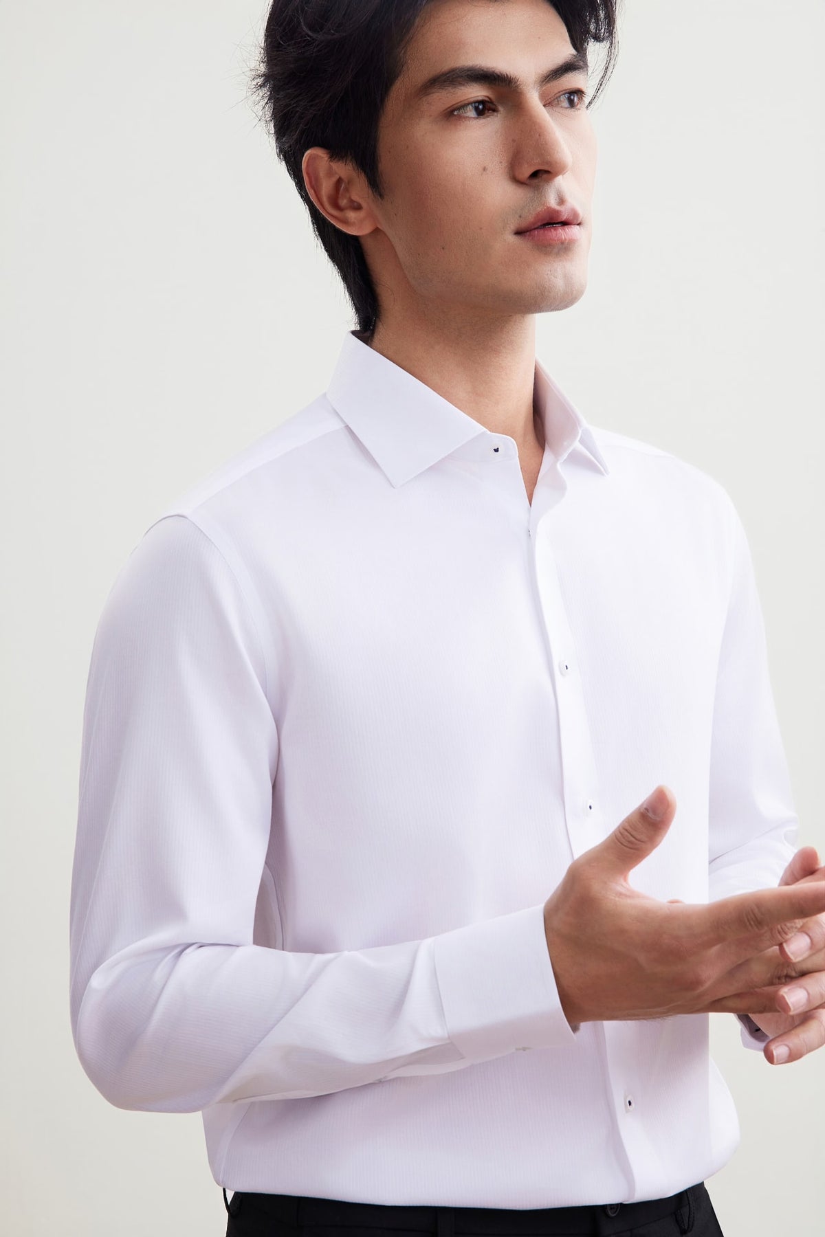G2000 - Shirts - Non-Iron Premium Cotton Smart Fit Texture Shirt