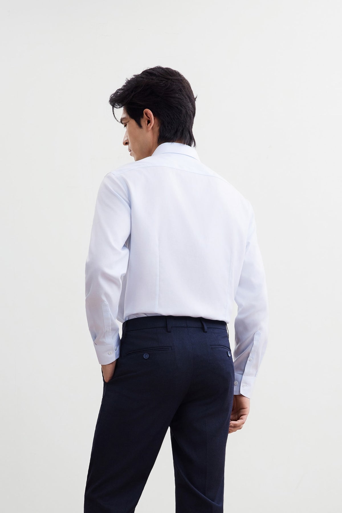 G2000 - Shirts - Non-Iron Premium Cotton Smart Fit 2 Tone Shirt
