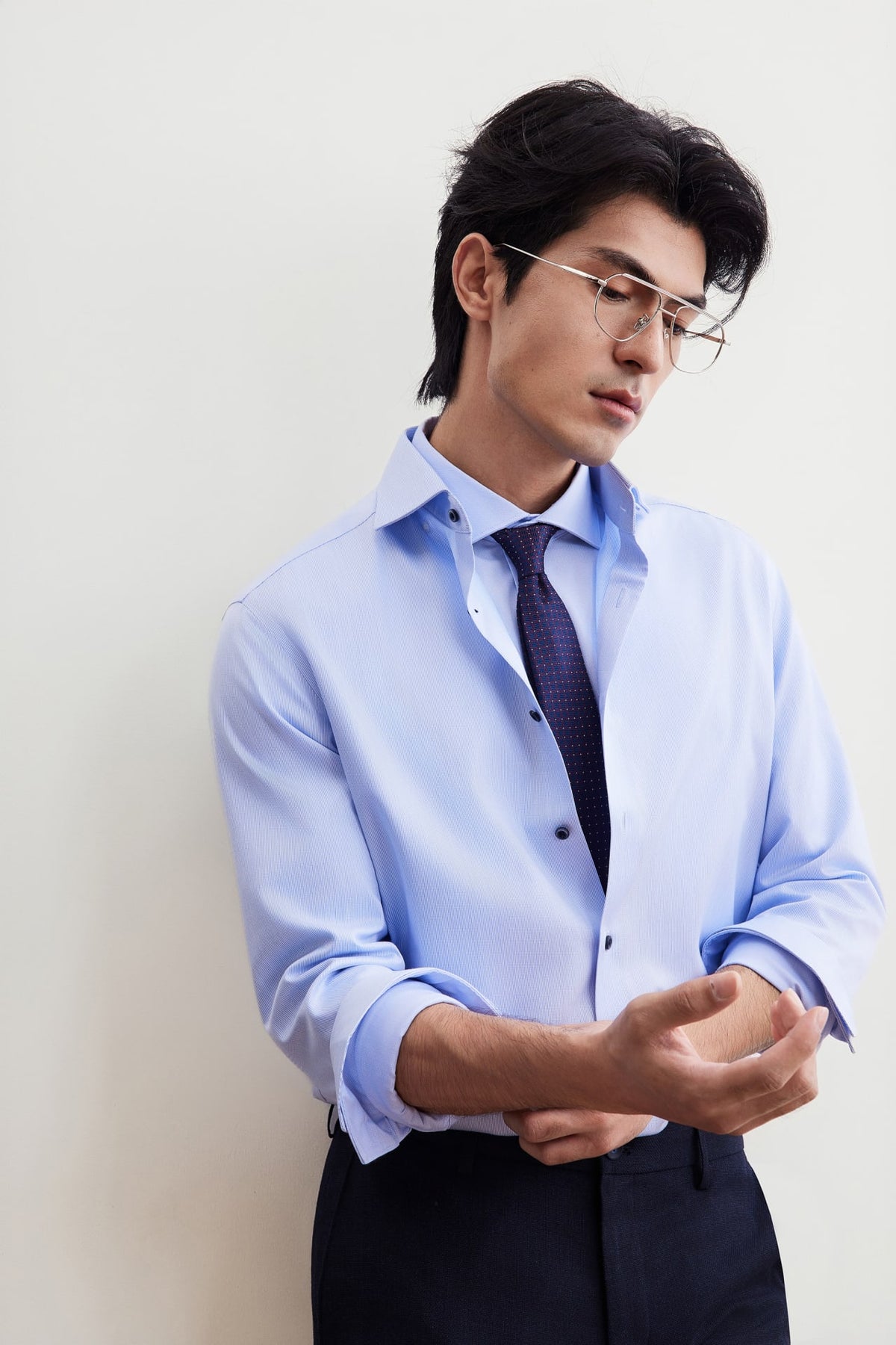 G2000 - Shirts - Non-Iron Premium Cotton Smart Fit Stripe Shirt