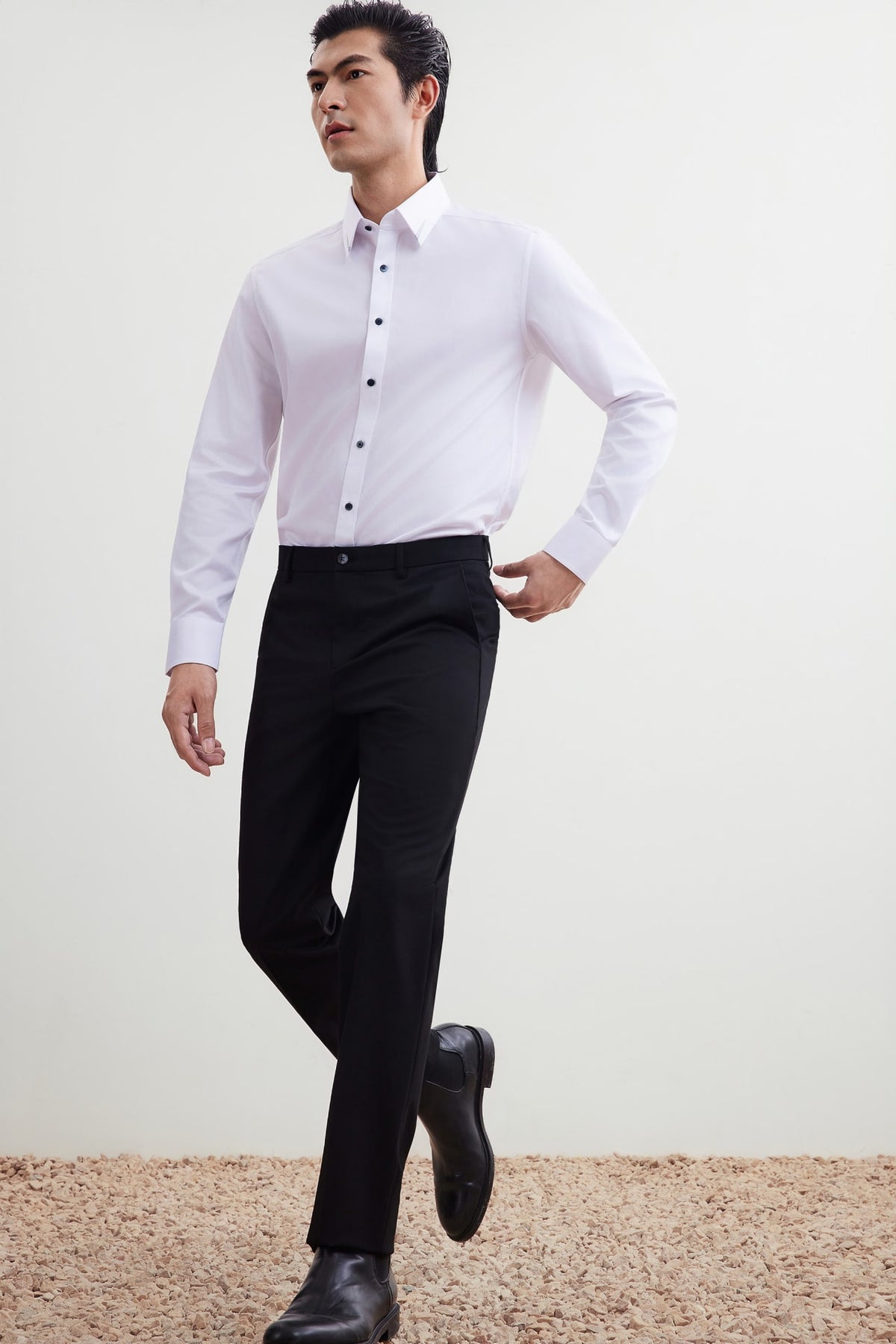G2000 - Shirts - Non-Iron Premium Cotton Smart Fit Fine Twill Shirt