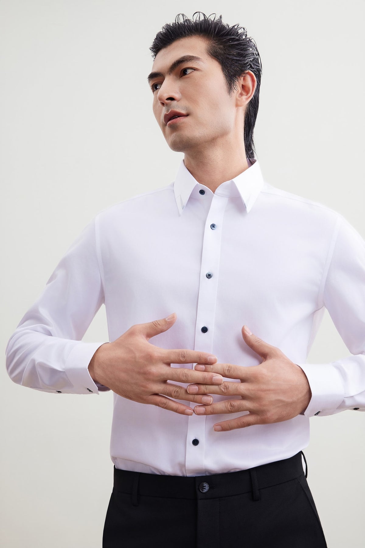 G2000 - Shirts - Non-Iron Premium Cotton Smart Fit Fine Twill Shirt