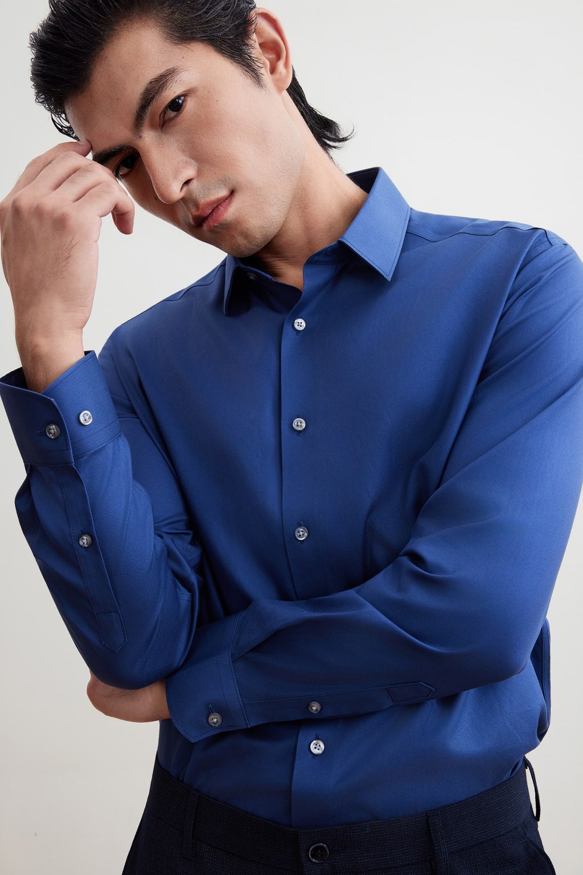 G2000 - Shirts - Non-Iron Premium Cotton Smart Fit Dobby Twill Shirt