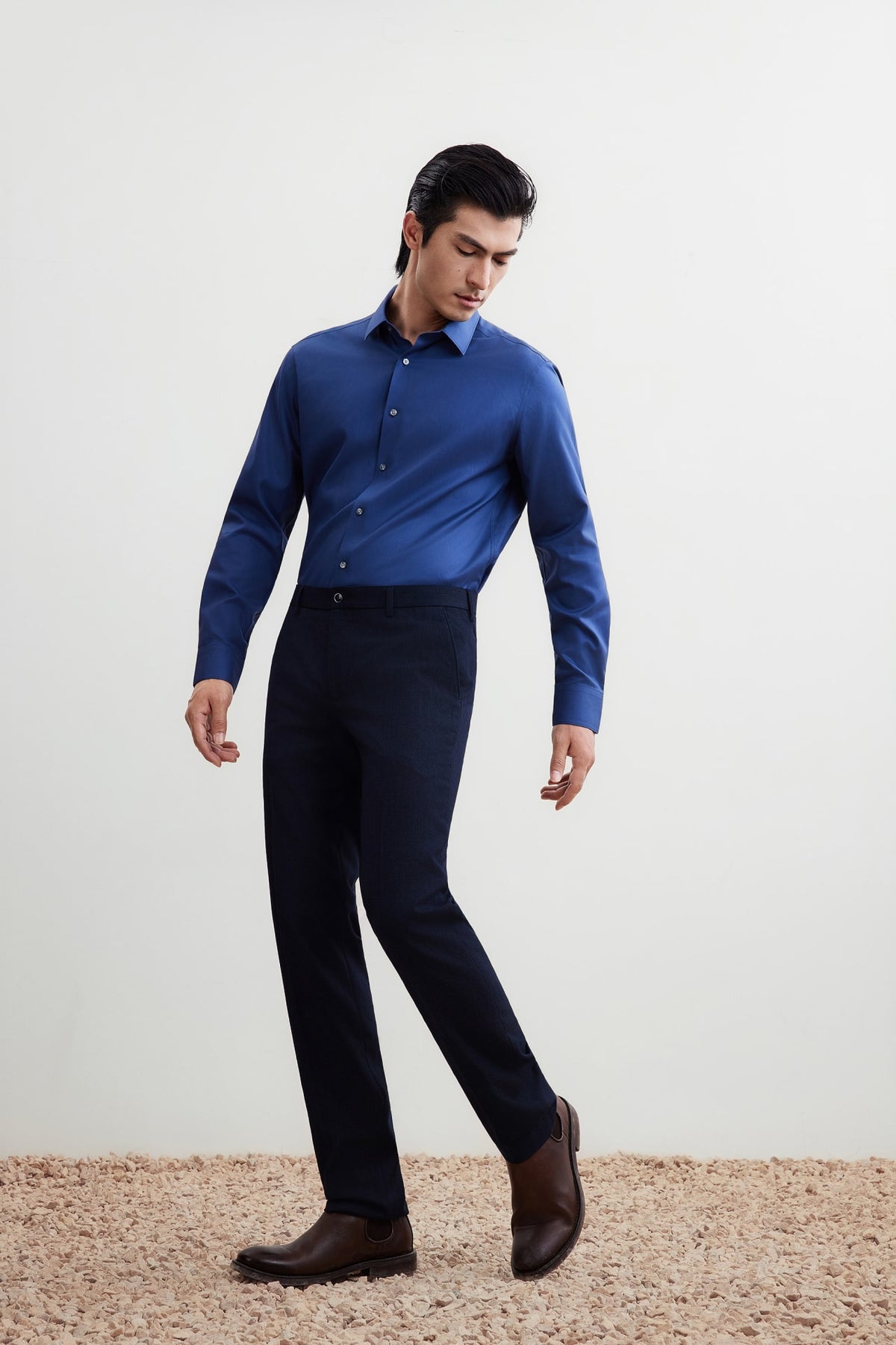 G2000 - Shirts - Non-Iron Premium Cotton Smart Fit Dobby Twill Shirt