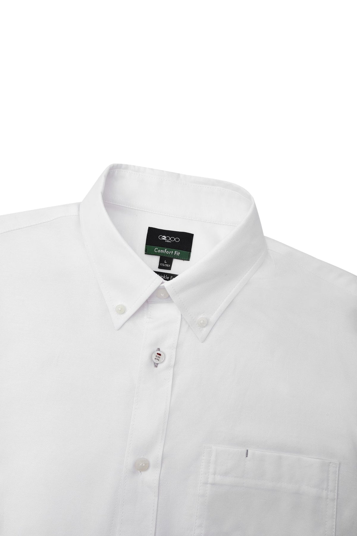 G2000 Shirts Wrinkle-Free Comfort Fit Oxford Casual Shirt
